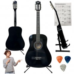 V-TONE BCG BK gitara klasyczna 4/4 czarna do nauki